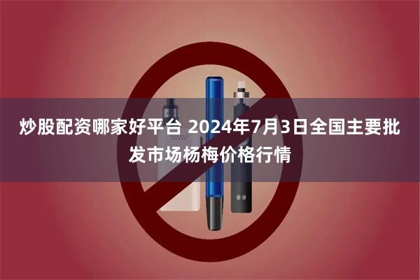 炒股配资哪家好平台 2024年7月3日全国主要批发市场杨梅价格行情