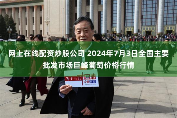 网上在线配资炒股公司 2024年7月3日全国主要批发市场巨峰葡萄价格行情