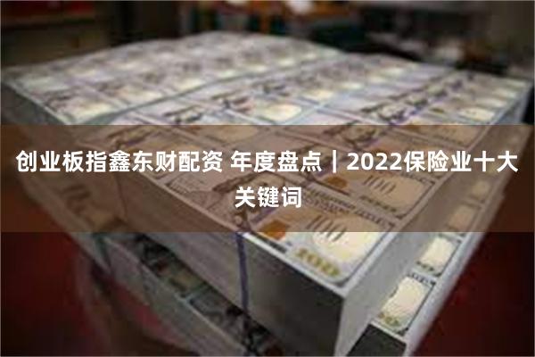 创业板指鑫东财配资 年度盘点｜2022保险业十大关键词