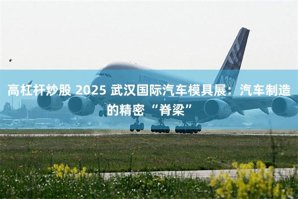 高杠杆炒股 2025 武汉国际汽车模具展：汽车制造的精密 “脊梁”