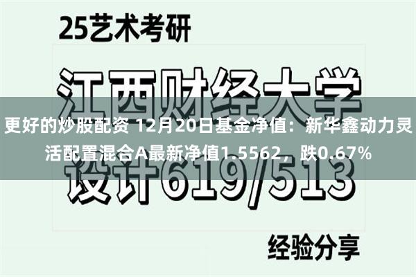 更好的炒股配资 12月20日基金净值：新华鑫动力灵活配置混合A最新净值1.5562，跌0.67%